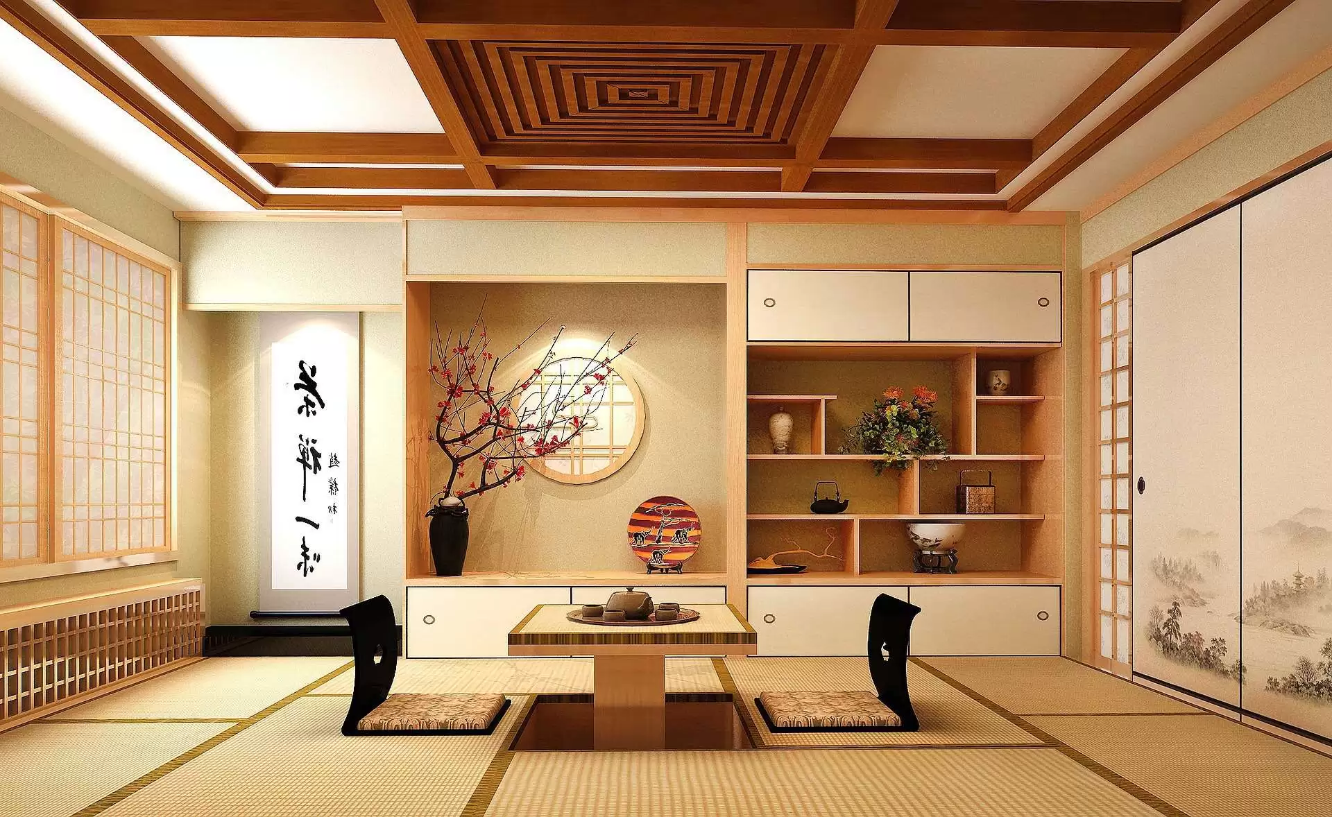 décoration japonaise